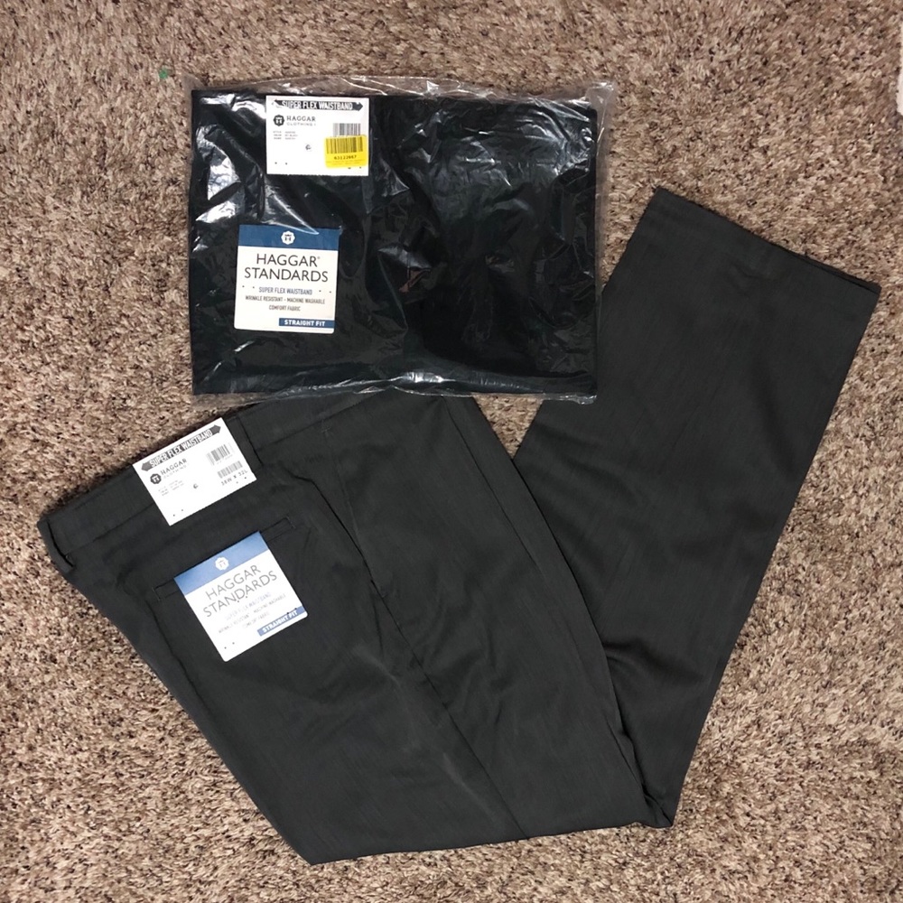 Haggar pants x2